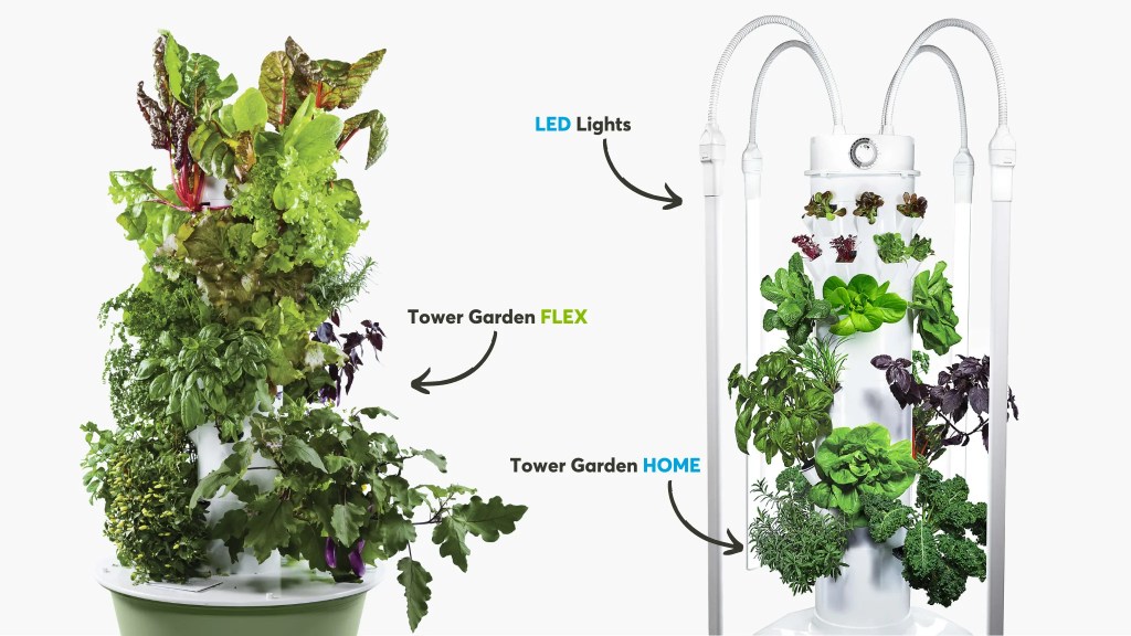 🌱 Grow Fresh, Healthy Food Year-Round with a Tower Garden!&nbsp;🌱