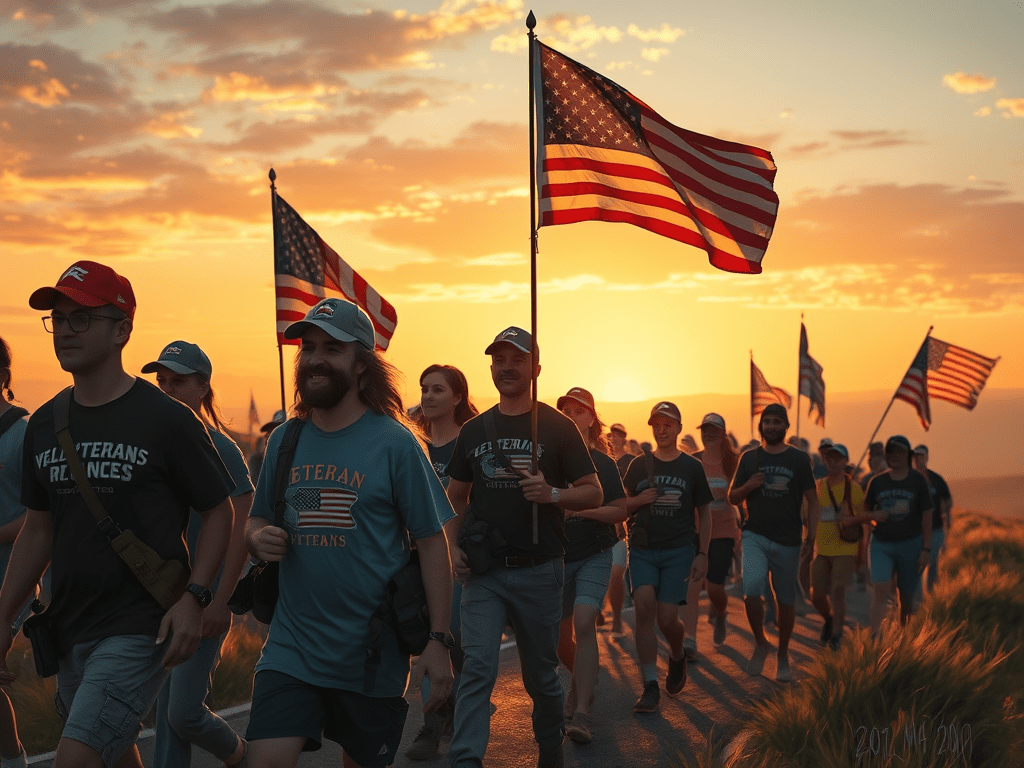 🇺🇸 50 Mile March 2024 – Walking for Those Who Served&nbsp;🇺🇸